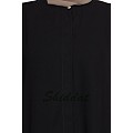 Front open Cardigan abaya- Black color